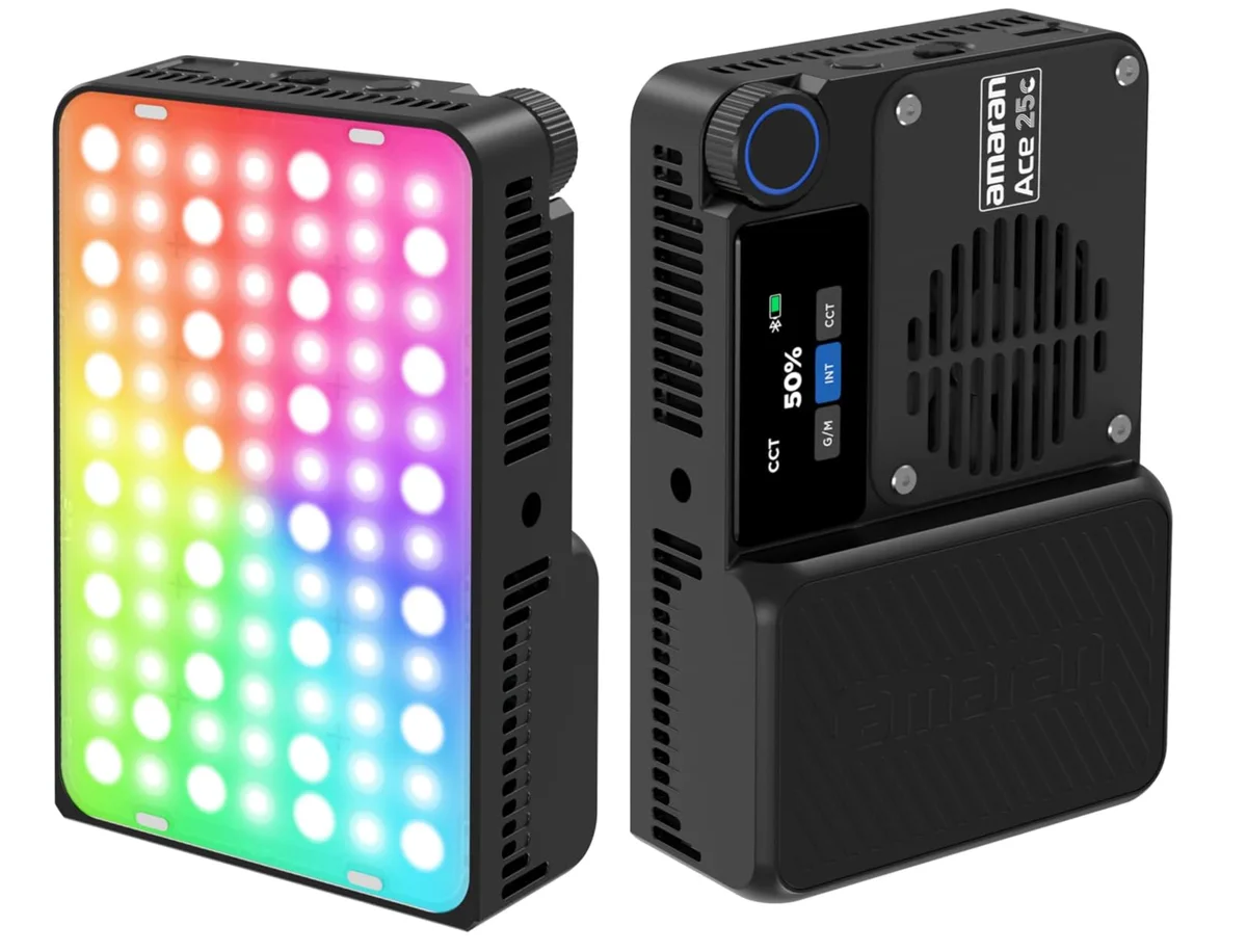 Amaran Ace 25c RGBWW LED Video Light Pocket Creator
