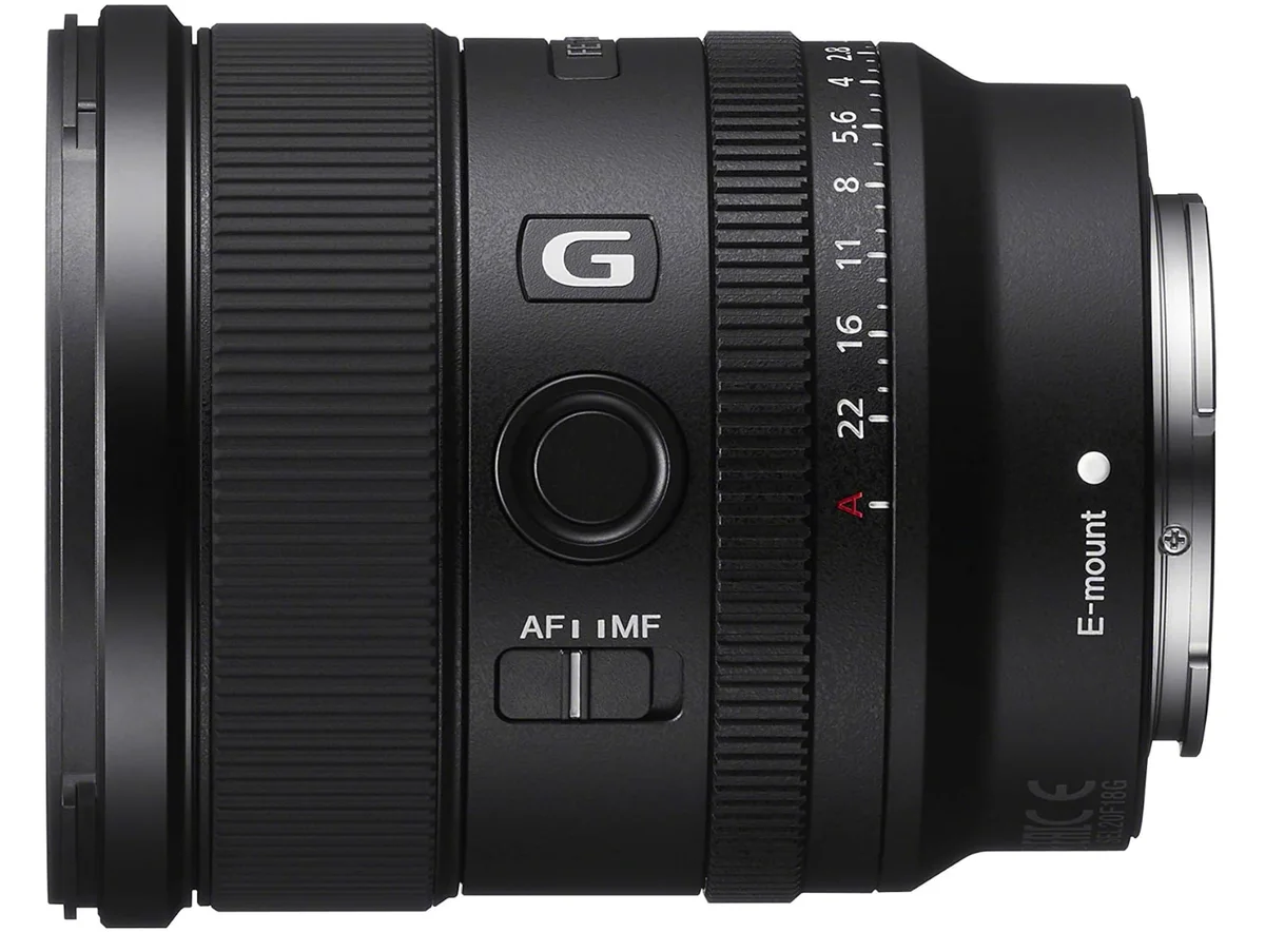 Sony FE 20mm F1.8 G Full-Frame Ultra-Wide Prime Lens
