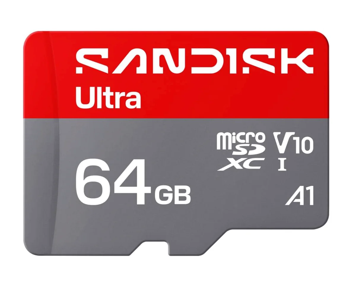 SANDISK 64GB Ultra microSD UHS-I Card